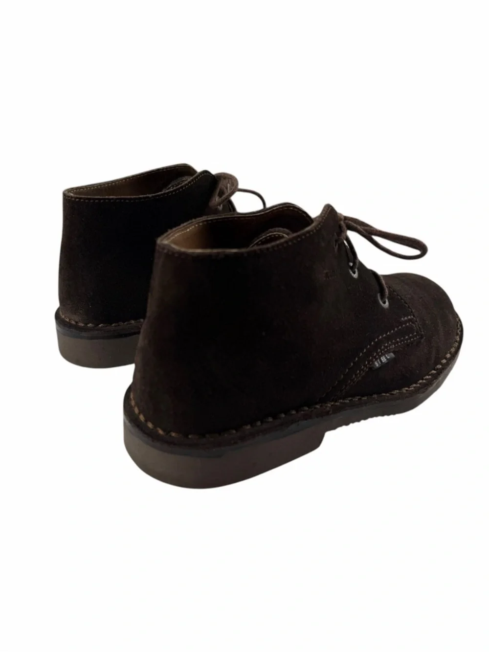 Steel Boots Men’s Brown Suede Desert Chukka Boots Size 10